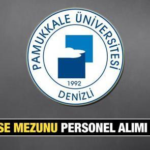 Pamukkale &Uuml;niversitesi KPSS 50 puan ile personel arıyor! Son başvuru ne zaman bitiyor?