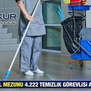 İŞKUR en az ilkokul mezunu 4.222 temizlik g&ouml;revlisi alımı! İŞKUR iş başvurusu 2022