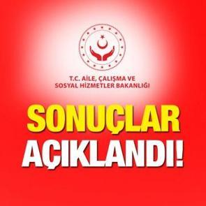 Aile ve Sosyal Hizmetler Bakanlığı'nın 4175 personel alım tercih sonu&ccedil;ları a&ccedil;ıklandı! Belgeler...