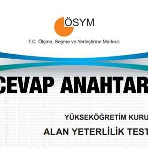 AYT cevap anahtarı! YKS 2022 Alan Yeterlilik Testi soru kitap&ccedil;ığı