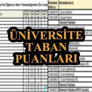 YKS taban puanları 2022 (&uuml;niversite) 2 ve 4 yıllık b&ouml;l&uuml;mlerin başarı sıralamaları ve kontenjanları&hellip;