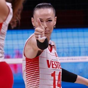 Eda Erdem D&uuml;ndar: G&uuml;nde &ccedil;ift antrenmanla şampiyonaya hazırlanıyoruz