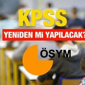 KPSS iptal mi edilecek? 31 Temmuz&rsquo;da d&uuml;zenlenen lisans sınavının tekrarı...