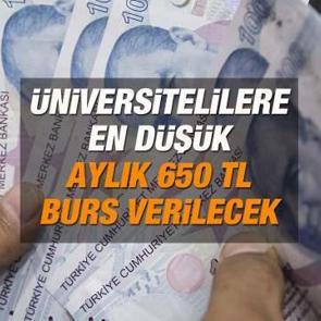 Lisans ve &ouml;n lisans eğitimi alacaklara geri &ouml;demesiz burs imkanı! 9 ay boyunca en az 650 TL&hellip;