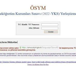 YKS tercih sonu&ccedil;ları: Son dakika 2022 &Ouml;SYM &uuml;niversite yerleştirme sonu&ccedil;ları a&ccedil;ıklandı mı?