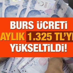 &Ouml;ğrencilere m&uuml;jdeli haber aylık burs &uuml;creti 1.325 TL'ye y&uuml;kseldi! Başvurular ne zaman?