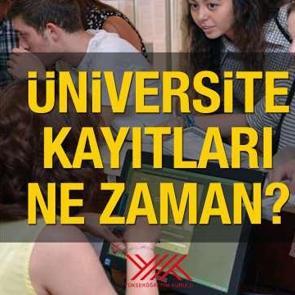 &Uuml;niversite kayıtları ne zaman başlayacak? E-kayıt ve bizzat kayıt i&ccedil;in gerekli belgeler belli oldu