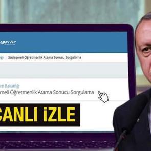 S&ouml;zleşmeli &ouml;ğretmenlik atama sonu&ccedil;ları: 2022 MEB &ouml;ğretmen ataması canlı izle 