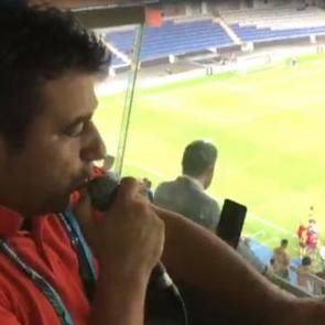 Başakşehir'de Serdar G&uuml;rler'in gol&uuml; sonrası coşkulu anlar