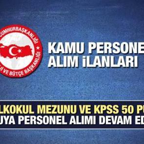 Kamuya en az ilkokul mezunu 9.719 memur ve personel alımı! Eyl&uuml;l ayı kamu iş ilanları (G&Uuml;NCEL)