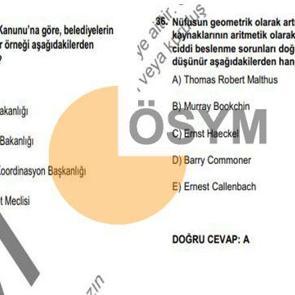 KPSS Alan Bilgisi soruları ve cevapları: 2022 &Ouml;SYM 24 Eyl&uuml;l KPSS lisans sınavı cevap anahtarı...