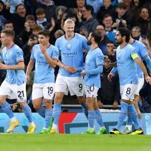Haaland şov yaptı! Manchester City gol olup yağdı