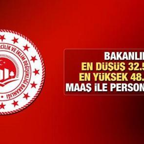 Bakanlık en d&uuml;ş&uuml;ş 32.554 TL maaş işe personel alımına başladı! Başvurular ne zaman sona eriyor?