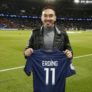 PSG, Mevl&uuml;t Erdin&ccedil;'i onurlandırdı