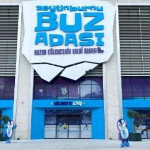 Avrupa'nın en büyük olimpik buz pisti: Zeytinburnu buz adası!