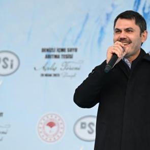 Bakan Kurum: Sözümüzü yerine getirmenin mutluluğunu yaşıyoruz