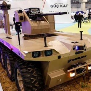 Türkiye'nin 'Akıllı robotu' Kapgan ilk kez ateş etti