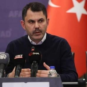 Bakan Kurum: Prefabrik ve tuğla evlerimiz hazır