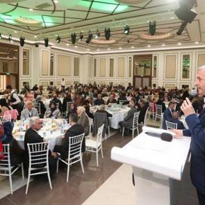 Başkan Tahmazoğlu ilk iftarını şehit aileleri ve gazilerle açtı