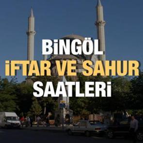 Bingöl Ramazan İmsakiyesi 2023: İftar ve sahur vakitleri