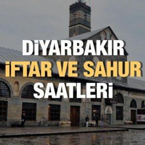 Diyarbakır Ramazan İmsakiyesi 2023: İftar ve sahur vakitleri