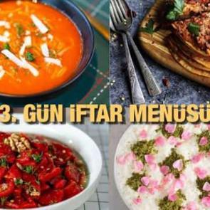İftar menüleri 2023: 3. Gün iftar menüsü