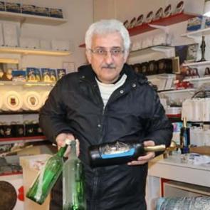 1 liraya aldığı şişeyi 50 Euro'ya Avrupa'ya satıyor