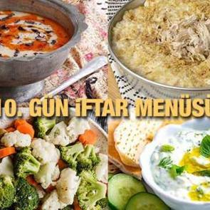 İftar menüleri 2023: 10. Gün iftar menüsü