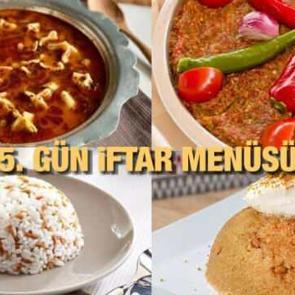 İftar menüleri 2023: 5. Gün iftar menüsü