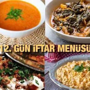 İftar menüleri 2023: 12. Gün iftar menüsü
