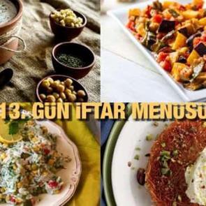 İftar menüleri 2023: 13. Gün iftar menüsü