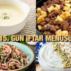 İftar menüleri 2023: 15. Gün iftar menüsü