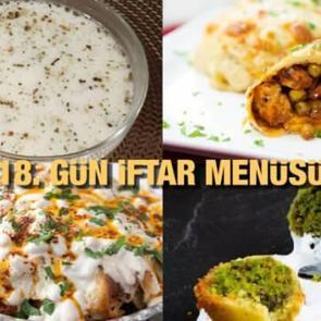 İftar men&uuml;leri 2023: 18. G&uuml;n iftar men&uuml;s&uuml;