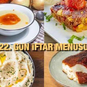 İftar menüleri 2023: 22. Gün iftar menüsü