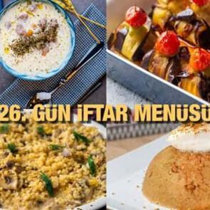 İftar menüleri 2023: 26. Gün iftar menüsü