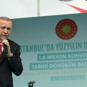 Kentsel dönüşümde "yarısı bizden" kampanyası! Erdoğan açıkladı