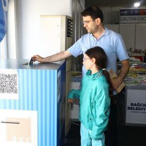 Bağcılar Kitap Fuarı’nda depremzedeler için “Bi bana Bi Malatya’ya Kitap” kampanyası