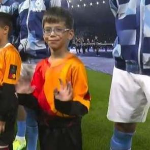 Dev finalde Fatih Terim detayı! Haaland'ın seremoniye &ccedil;ıkarken...