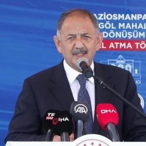 Bakan Özhaseki :1 buçuk milyon evimizi yenilemek durumundayız