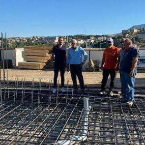 Arapgir'deki TOKİ konutlarında &ccedil;alışmalar s&uuml;r&uuml;yor