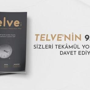 Telve'nin 9. sayısı sizleri tekamül yolculuğuna davet ediyor