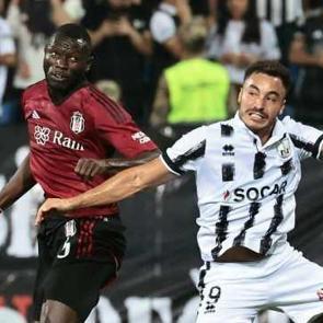 Beşiktaş, Bak&uuml;'de avantajı cebine koydu