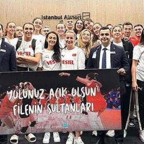 Filenin Sultanları'nın olimpiyat yolcuğu başladı