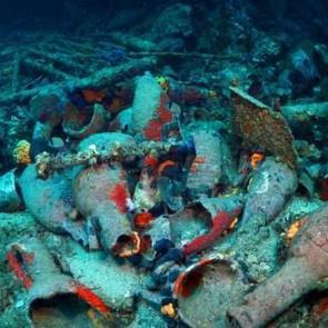 Ege'de batan geminin hazineleri! "Adeta müze gibi"