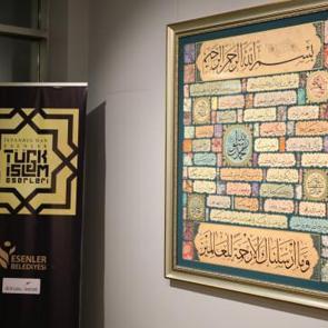 'İstanbul’dan Esenler Türk İslam Eserleri Sergisi' sanatseverlerle buluştu