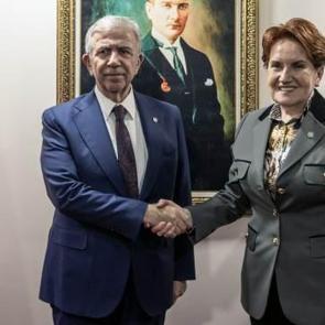 Mansur Yavaş'tan Akşener'e ziyaret