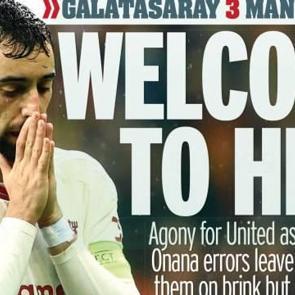 İngiliz basını: Manchester cehennemde &ccedil;&ouml;kt&uuml;!