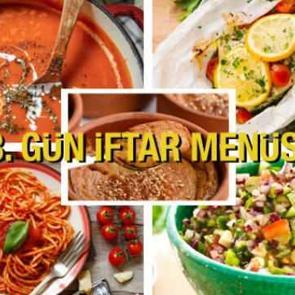 İftar menüleri 2024: 3. Gün İftar Menüsü