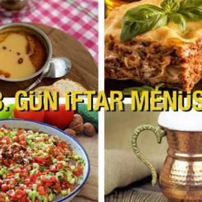 İftar menüleri 2024: 8. Gün İftar Menüsü