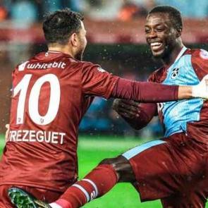 Trezeguet atıyor! Trabzonspor kaybetmiyor